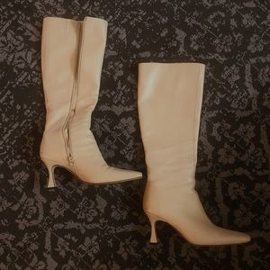 Tony Bianco Fantasy Heeled Boots - Butter Nappa - Size 9